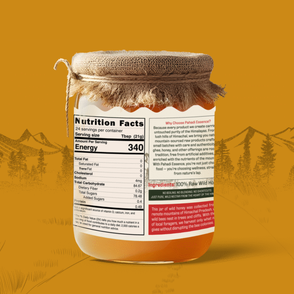 Wild Honey – 500ml - Image 2